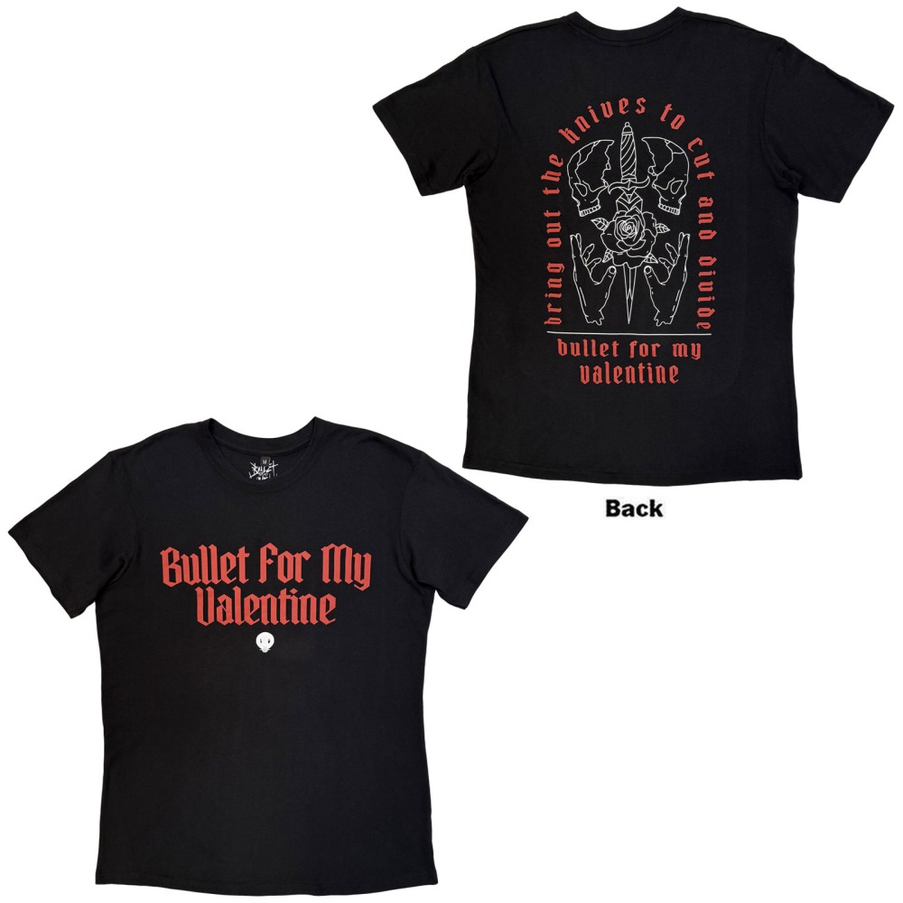 Bullet For My Valentine - Bring Out The Knives Tshirt Homme - Noir